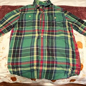 American Eagle Outfitters Multicolor Plaid Shirt